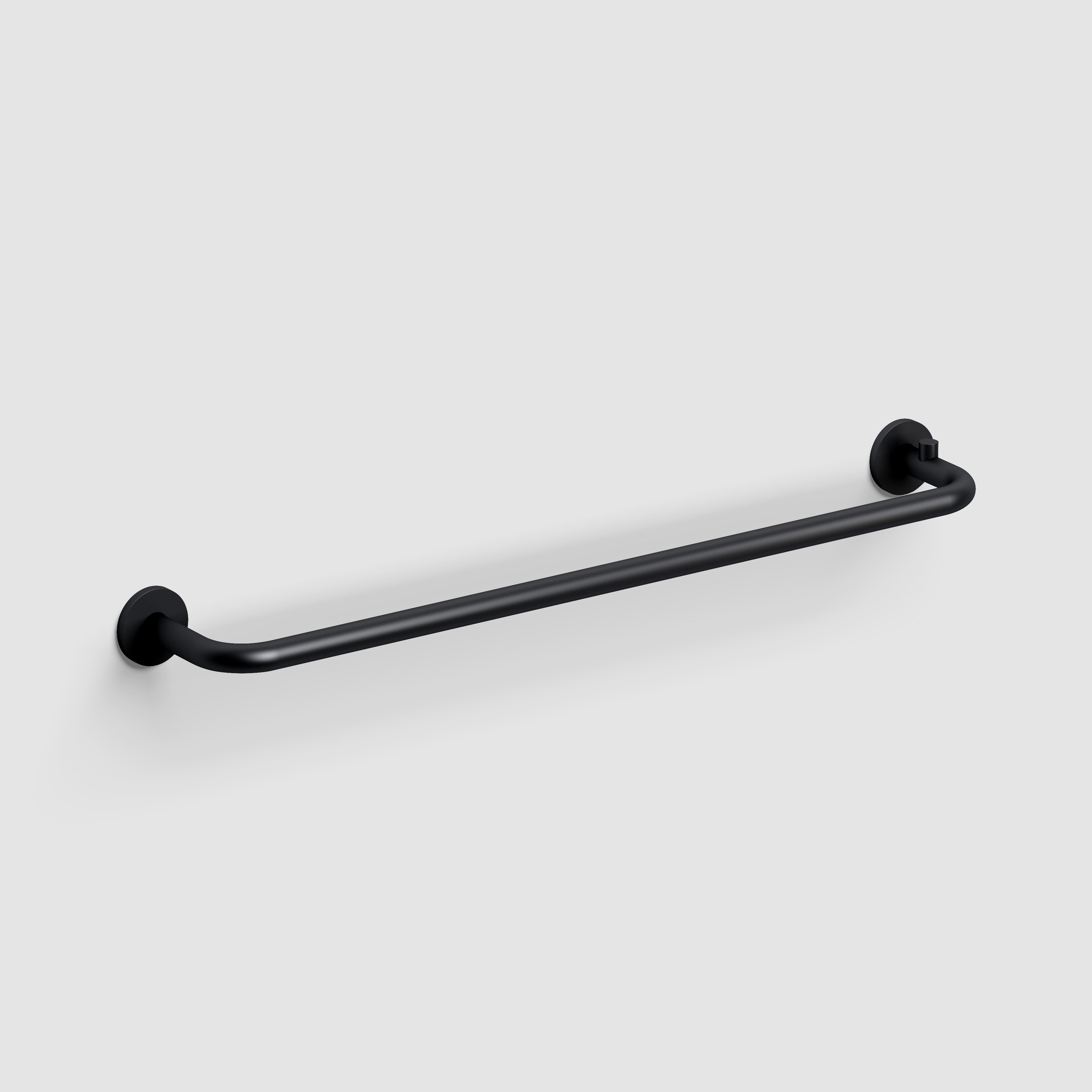 Clou Kaldur handdoekrek 45 cm, mat zwart